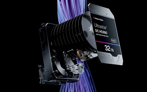 西部数据发布世界最大SMR叠瓦式硬盘：11张碟片 32TB