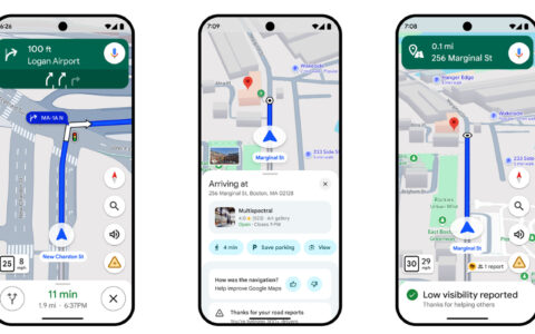 Google地图的增强导航功能将确保死机走在正确的车道上
