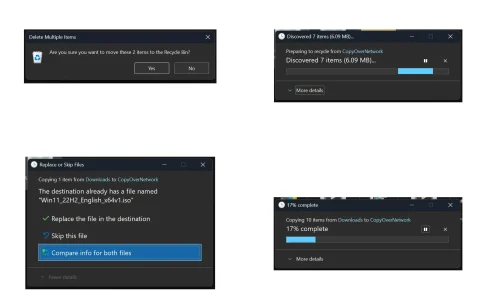 Windows 11的暗黑模式在文件资源管理器界面中变得更加统一