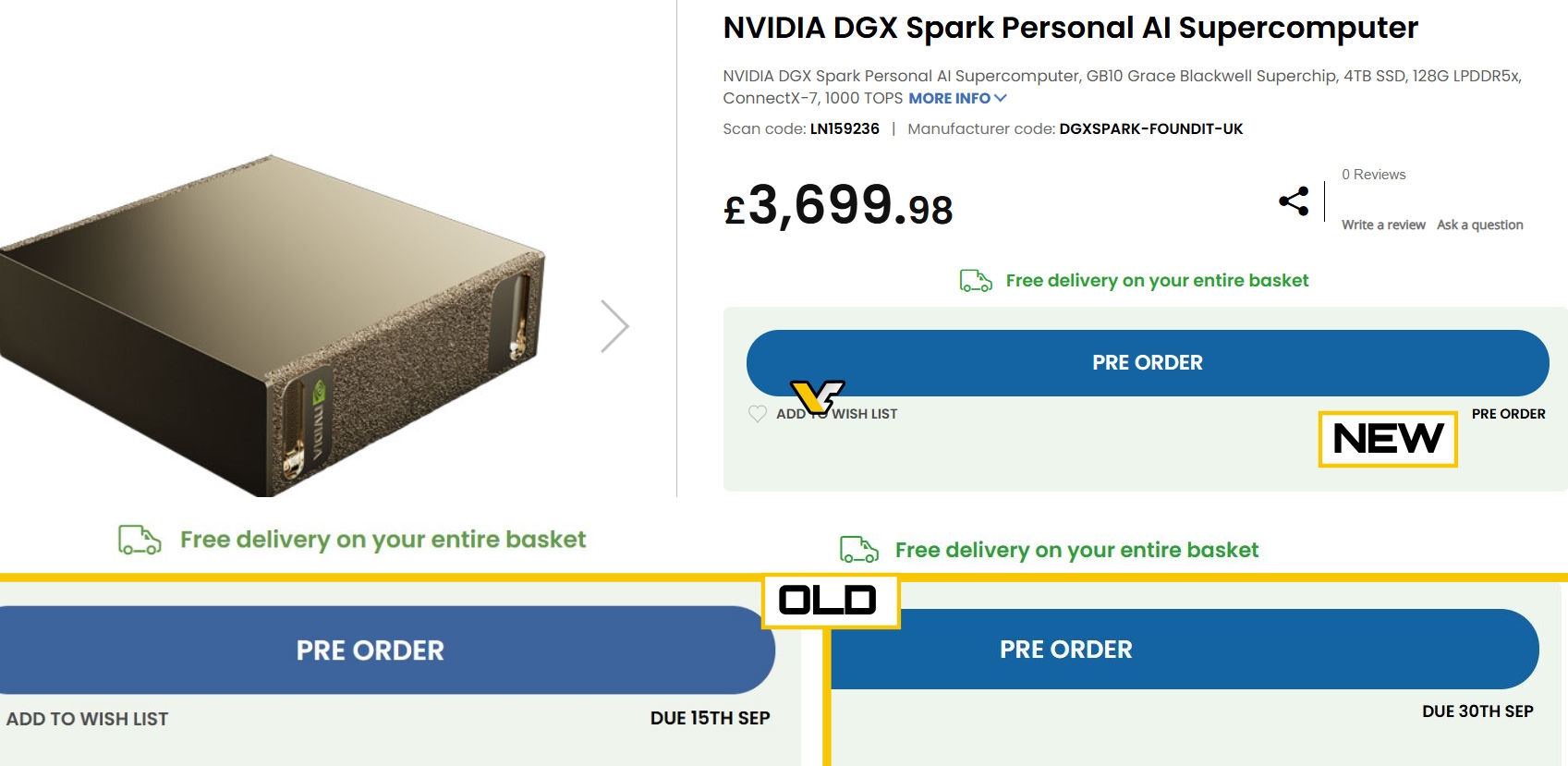 NVIDIA第一次进军PC就严重受挫 GB10超级芯片又鸽了一个季度