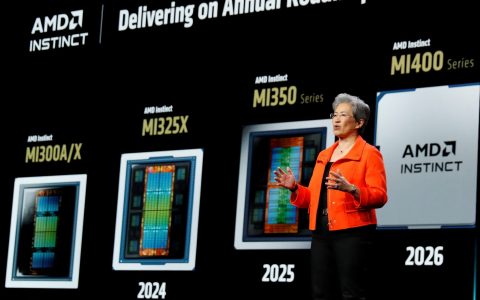 AMD CEO苏姿丰确认MI450加速卡明年发布