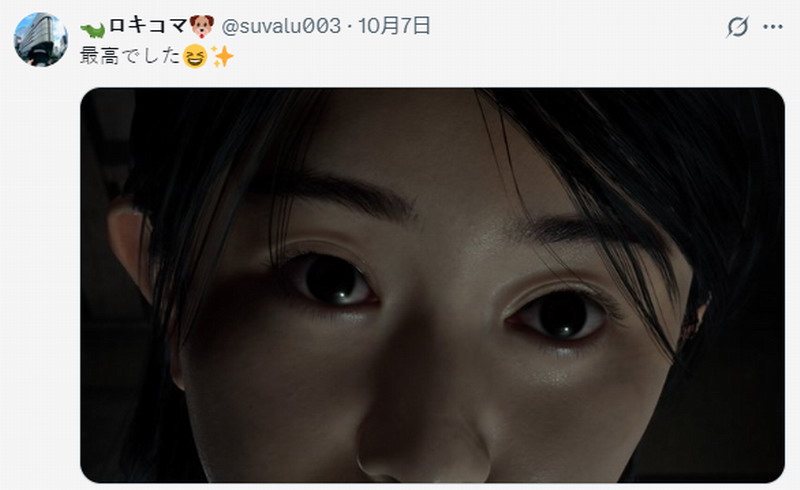 《寂静岭f》美女脸模晒与PS5光盘合照 很漂亮